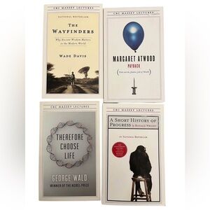CBC Massey Lectures Series Soft Cover Books. 4 Books